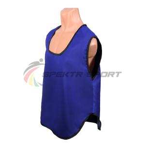 Купить Манишка футбольная односторонняя Spektr Sport синяя, р.36-40 в Короче 