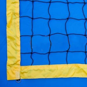 Купить Сетка для пляжного волейбола, обшитая с 4-х сторон, Д 2,2 мм в Короче 