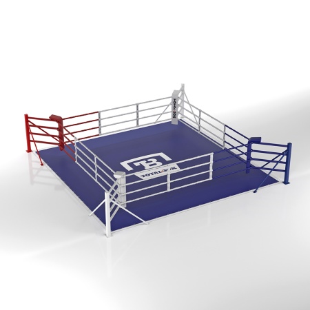 Купить Ринг боксерский напольный Totalbox на упорах 4х4м в Короче 