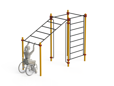 Купить Спортивный комплекс для инвалидов-колясочников WRK-D15_76mm в Короче 