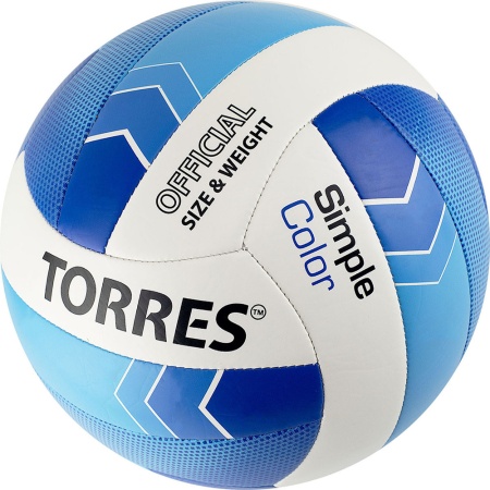Купить Мяч волейбольный Torres Simple Color любительский р.5 в Короче 